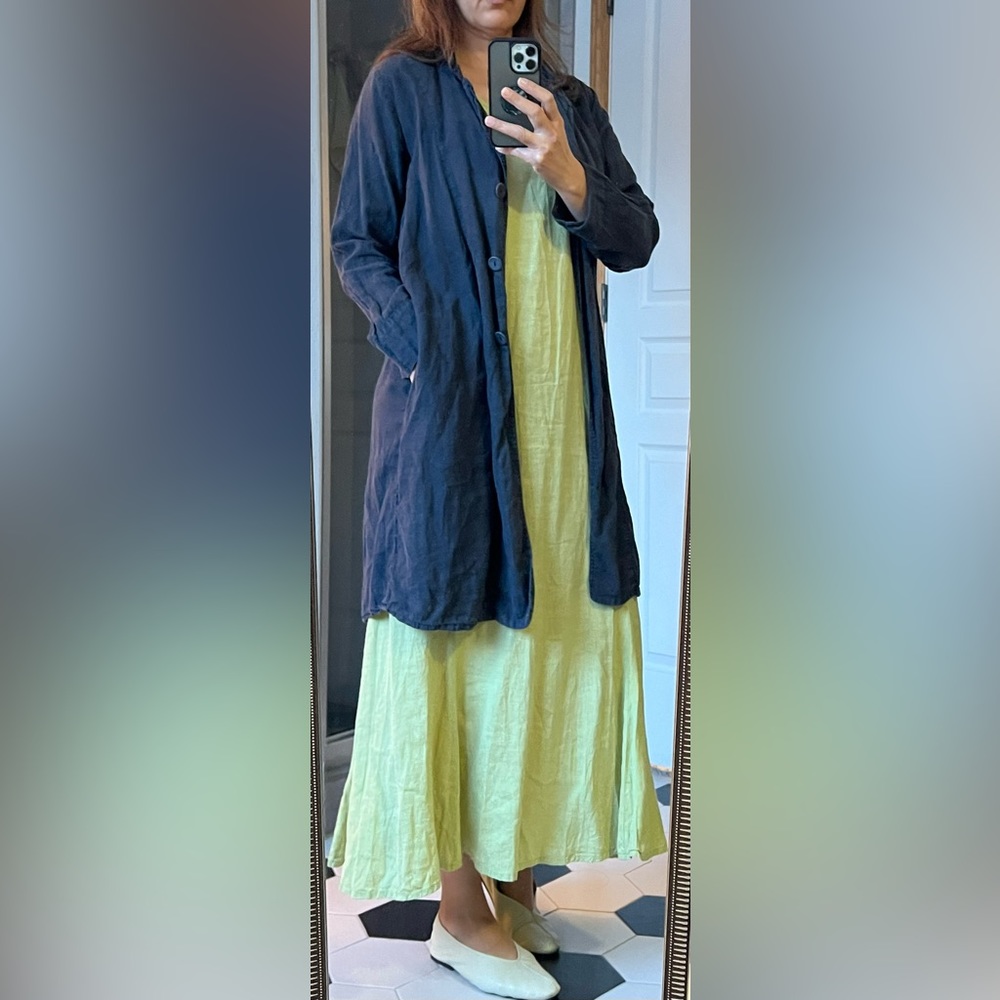 Sleeveless Linen Maxi dress